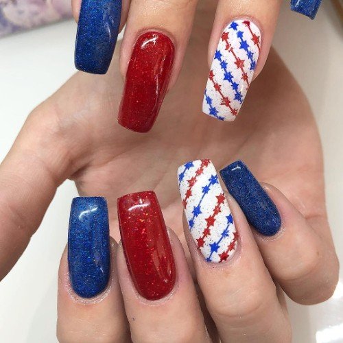 4th-of-july-nailss